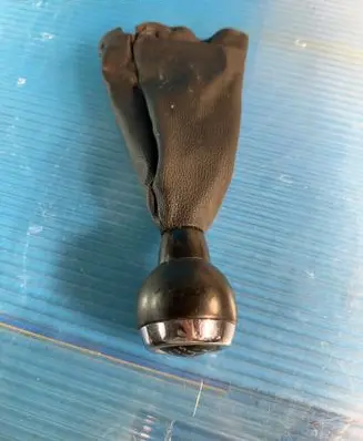 Mini Cooper Hatch Hardtop Gear lever shifter trim leather/knob 