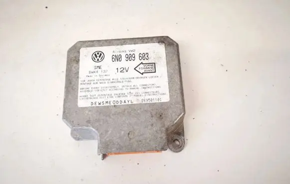 Volkswagen Sharan Airbag control unit/module 6N0909603 5WK4137