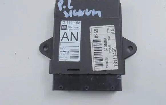 Opel Signum Door control unit/module 13111458AN
