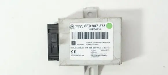 Audi A4 S4 B7 8E 8H Tire pressure control unit 8E0907273