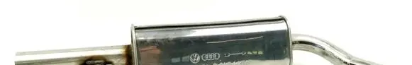 Volkswagen Golf IV Rear muffler/silencer tail pipe 1J0253209M