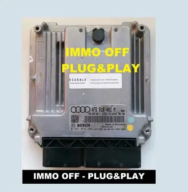 Audi A6 S6 C6 4F Engine control unit/module 4F5910401M 4F0907401C 0281014384