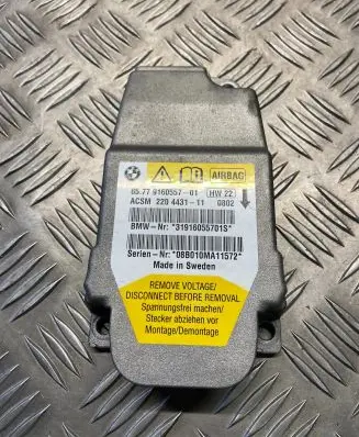 BMW 5 E60 E61 Airbag control unit/module 9160557