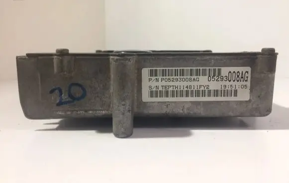 Chrysler Sebring (FJ - JX) Gearbox control unit/module 05293008AG P05293008AG TEPTH114811F12