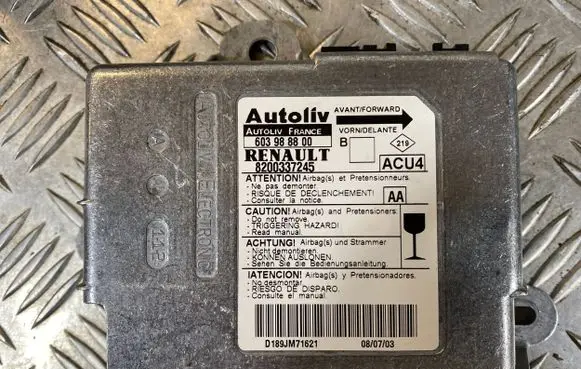 Renault Megane II Airbag control unit/module 603988800 8200337245