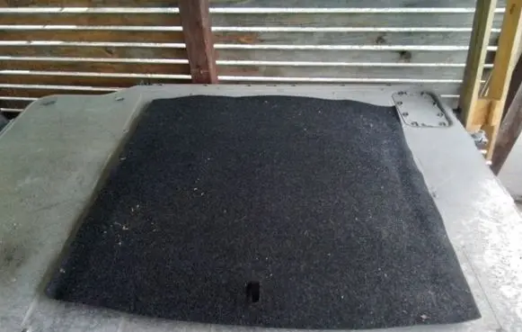 Skoda Octavia Mk4 Trunk/boot floor carpet liner 5E7863463