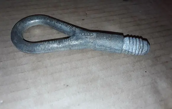 Audi A6 S6 C6 4F Towing hook eye 8E0805616C