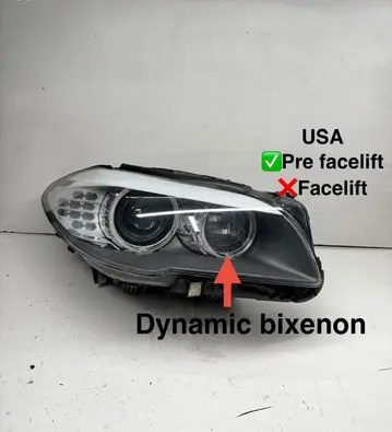 BMW 5 F10 F11 Headlight/headlamp 7203256 1ZS01013146 01091278