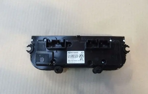 Volkswagen Golf VIII Climate control/heater control trim 5G0907044CE