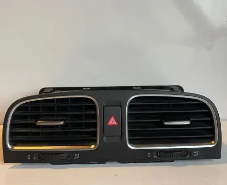 Volkswagen Golf VI Dash center air vent grill 5K0819728 5K0815736