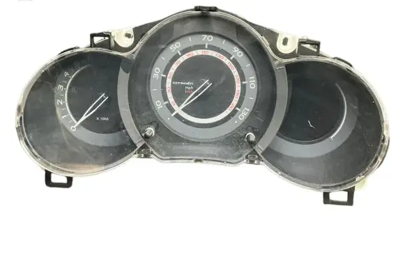 Citroen C3 Speedometer (instrument cluster) 96665883XT A2C53365601