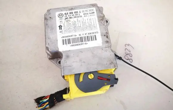 Audi Q7 4L Airbag control unit/module 4l0959655c 4l0910655d