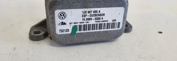 Audi A3 S3 8L ESP acceleration yaw rate sensor 1J1907637D 98001322912 10638004322