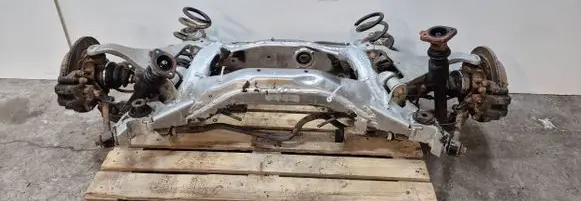 Rear axle beam