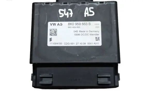 Audi A5 8T 8F Other control units/modules 8K0959663 8K0959663B