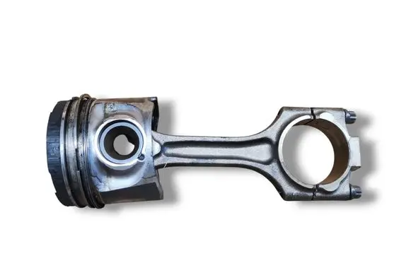 Piston with connecting rod