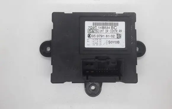 Ford Mondeo MK IV Door control unit/module 7G9T14B534BC 0507918102 S0Y0B