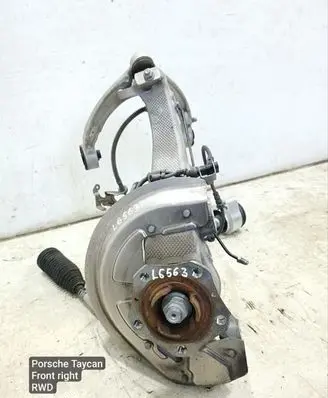 Porsche Taycan 9J1 Front wheel hub spindle knuckle 9J1407021A