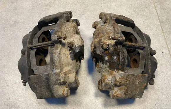 Mercedes-Benz G W461 W463 1st Gen Front brake caliper A0044206983