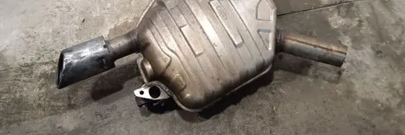 Audi A6 S6 C7 4G Rear muffler/silencer tail pipe 4G0253612C