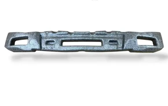 Front bumper foam support bar