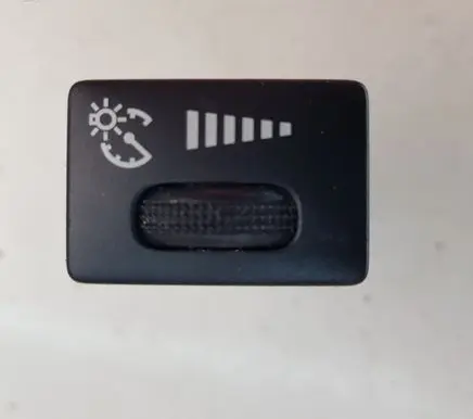 Panel lighting control switch