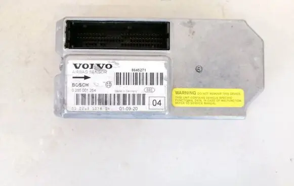 Volvo S60 Airbag control unit/module 0285001254 8645271
