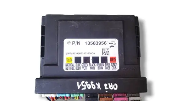 Opel Astra J Comfort/convenience module 13583956