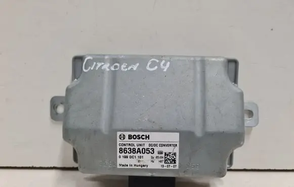 Citroen C4 I Voltage converter/converter module 8638A053 0199DC1101
