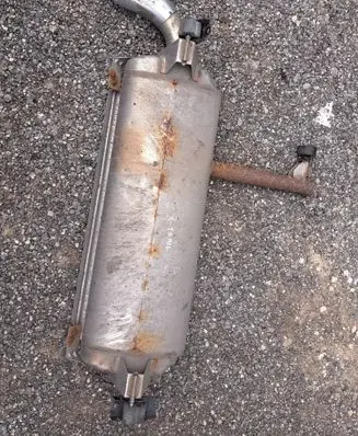 Nissan X-Trail T33 Rear muffler/silencer tail pipe 201006RU1C