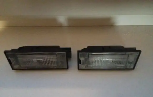Renault Master III Number plate light 265105055R