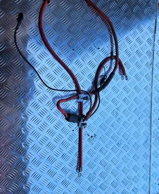 BMW 5 E60 E61 Positive cable (battery) 6908745 10057130 07622