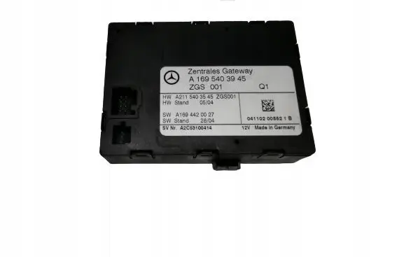 Mercedes-Benz A W169 Gateway control module A1695403945