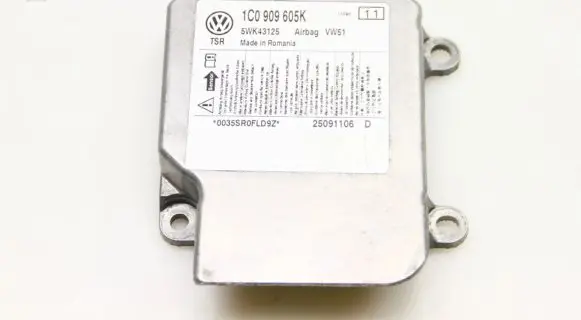 Skoda Fabia Mk2 (5J) Airbag control unit/module 1C0909605K