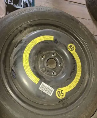 Volkswagen Tiguan R18 spare wheel 5N0027AC 034523000