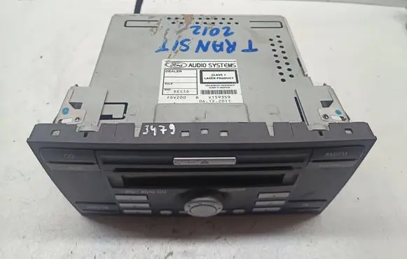 Ford Transit Radio/CD/DVD/GPS head unit 8C1T18C815AD 10R023539 V159359