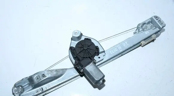 Renault Clio III Rear door window regulator with motor 