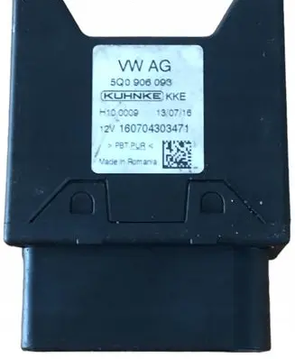 Volkswagen e-Golf Fuel injection pump control unit/module 5Q0906093