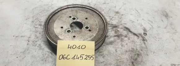 Audi A6 S6 C6 4F Power steering pump pulley 06C145255