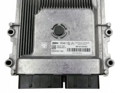 Peugeot 3008 II Engine control unit/module 9806671980