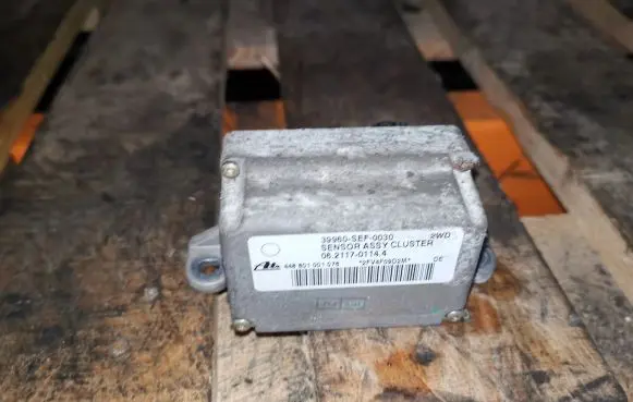 ESP acceleration yaw rate sensor