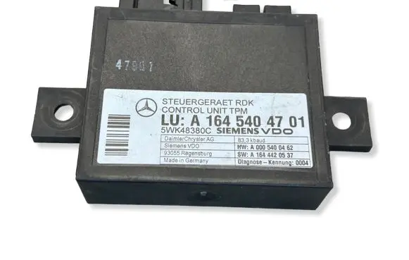 Mercedes-Benz ML W164 Tire pressure control unit A1645404701 A0005400462 5WK48380C
