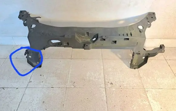 Renault Modus Radiator support slam panel 8200224763