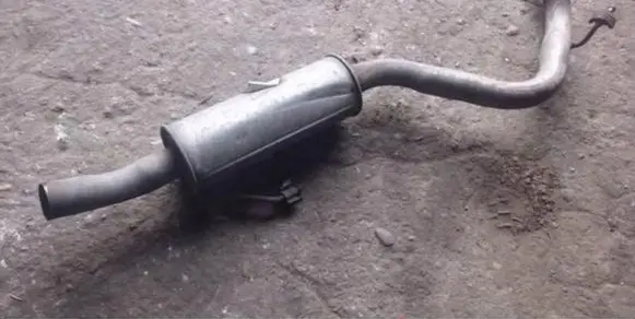 Opel Frontera B Rear muffler/silencer tail pipe 