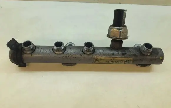 Audi A6 S6 C6 4F Fuel main line pipe 059130089AB 059130758E