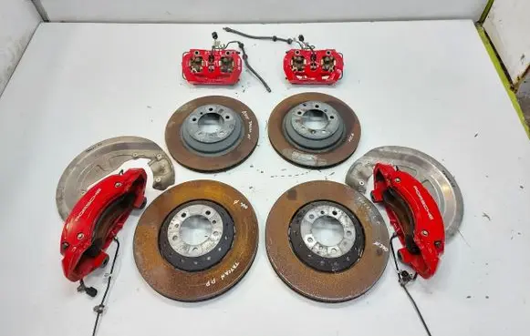 Porsche Taycan 9J1 Rear brake caliper PORTAYZAC501790