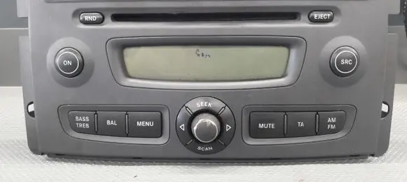 Smart ForTwo II Radio/CD/DVD/GPS head unit A4518202879