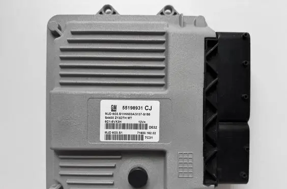 Opel Corsa D Engine control unit/module 55198931CJ 55198931 MJD603S1