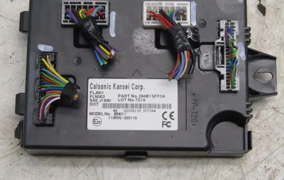 Nissan Micra K14 Comfort/convenience module 284B15FF0A