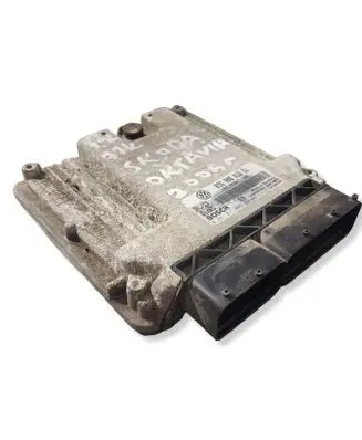 Skoda Octavia Mk2 (1Z) Engine control unit/module 03G906016DJ 1039S06266 0281011883